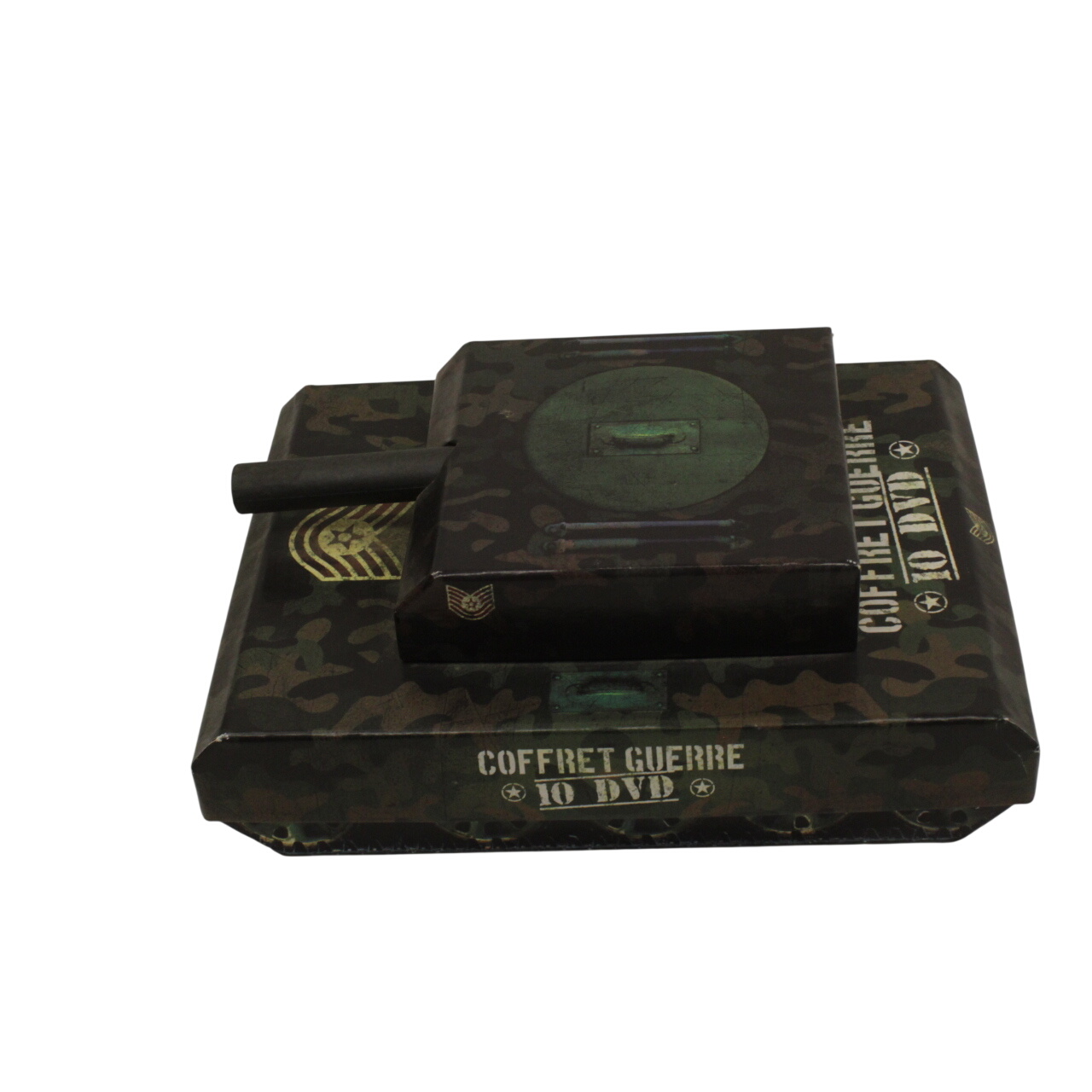 Coffret de Guerre 10 DVD Très bon état -  reconditionné disponible sur Label Emmaüs